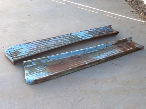 Chevrolet / gmc truck running boards,1947,48,49,50,51,52,53,54