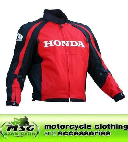 Joe rocket honda cbr sport motorcycle jacket black/red medium