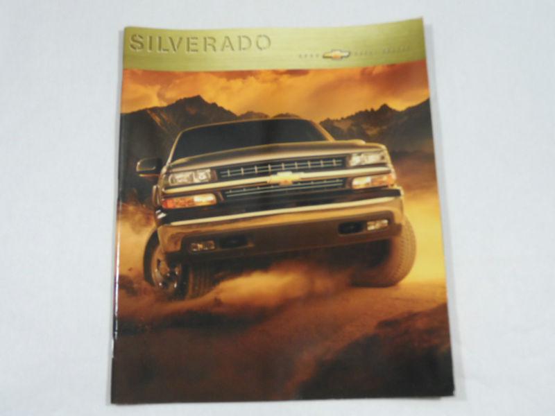 2000 chevrolet silverado truck sales brochure catalog 