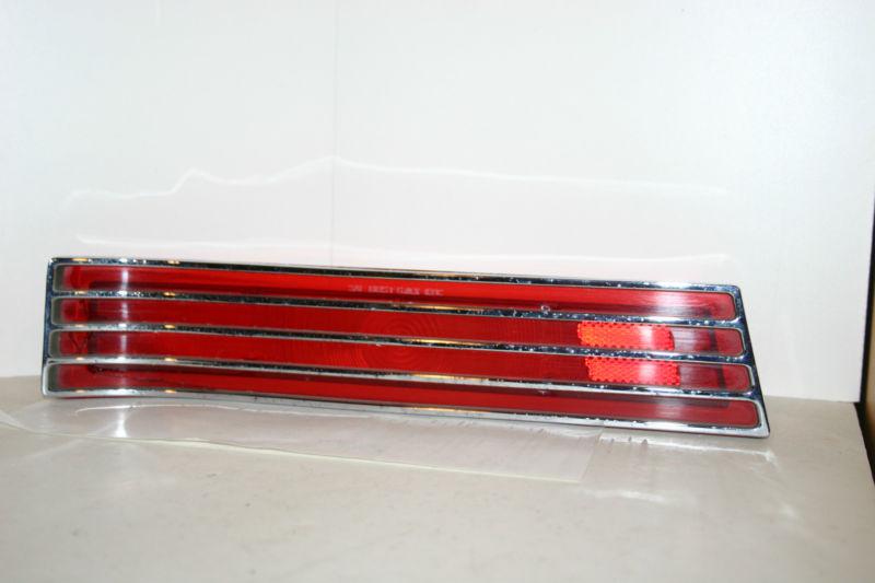 1967 rambler marlin left side tail light lens # 3207861