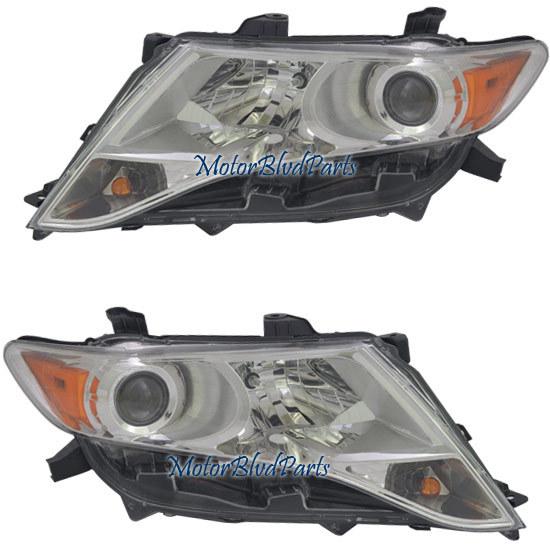 09-12 toyota venza hid headlamps headlights left + right pair