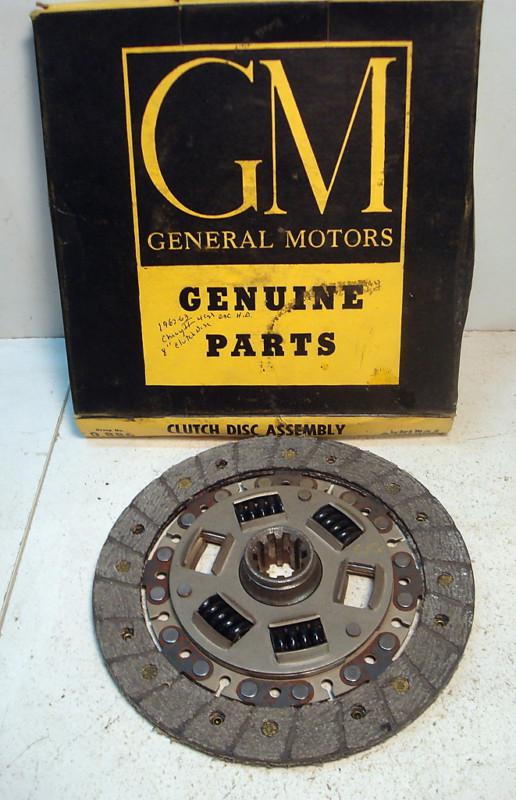 Nos 1962-63 chevy ii 4 cylinder clutch disc