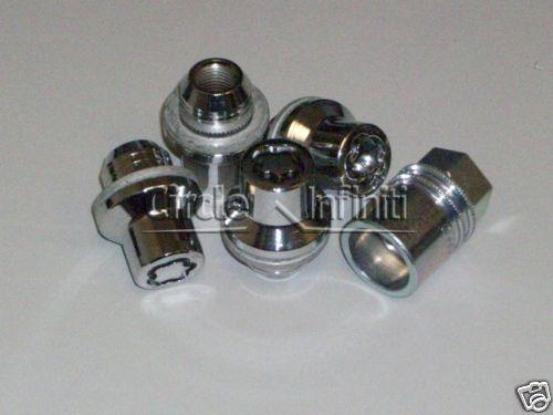 Genuine oem infiniti fx35 fx50 factory wheel locks