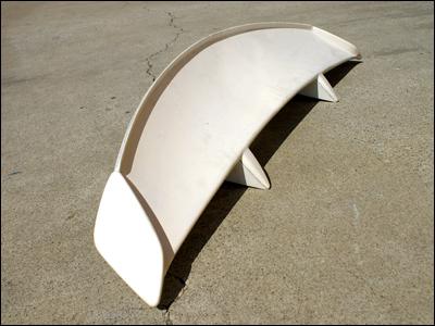 Nissan 350z z33 fairlady z vq coupe unpainted a-style rear trunk spoiler wing