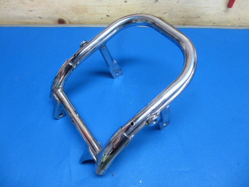 Honda 250r oem chrome front bumper trx fourtrax 250r trx250r