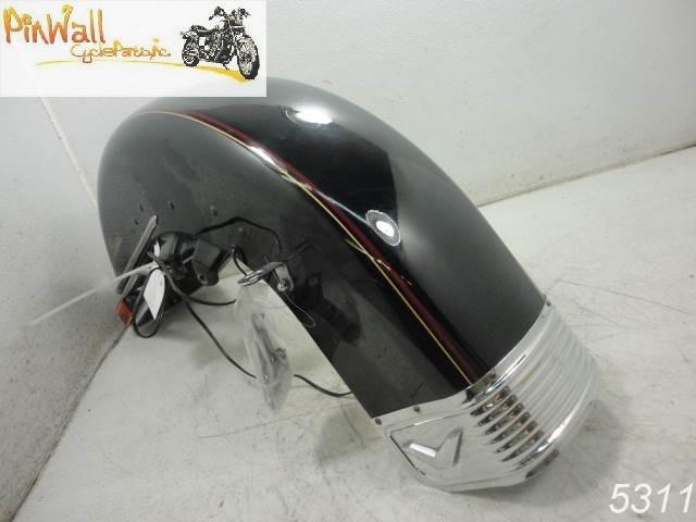 99 harley davidson touring flh front fender w/ trim