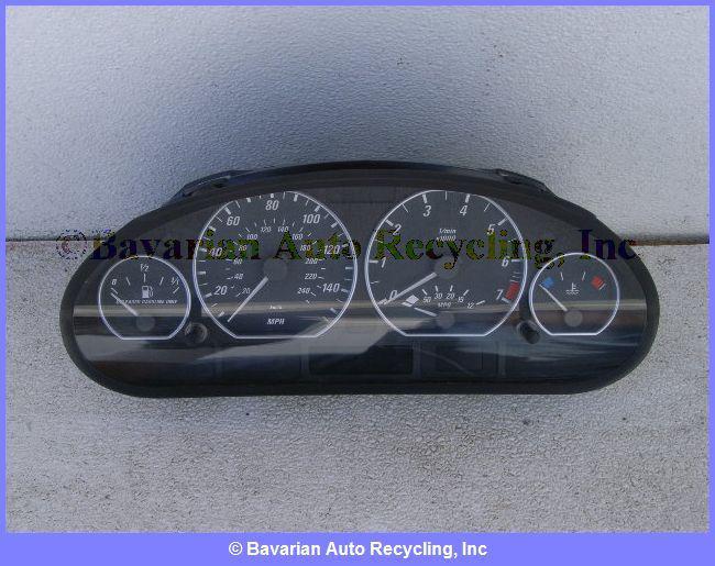 Gauge assembly complete cluster 2000 2001 2002 2003 2004 2005 bmw 330xi 4dr e46