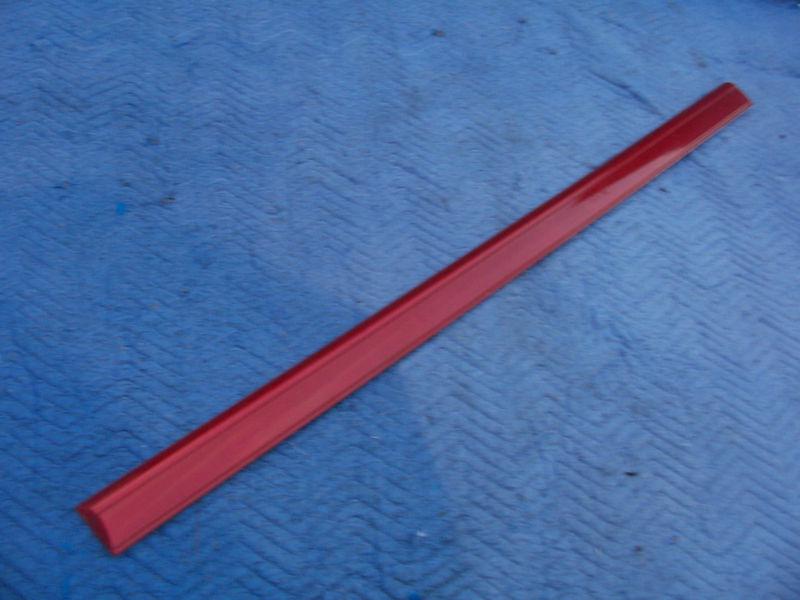 2000 eldorado left door trim molding oem used red has wear orig cadillac 2002