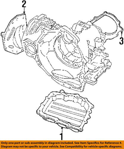 Mopar oem 4431997 transaxle parts-transmission pan