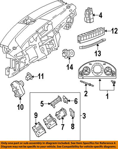 Mercedes-benz-mb oem 2215450714 ignition starter switch/switch, ignition starter