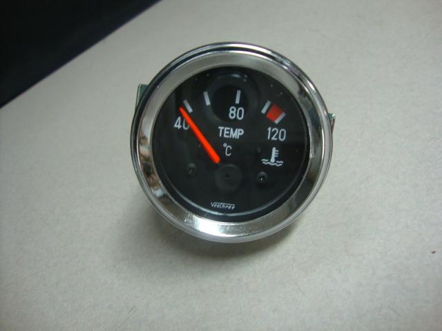 Veethree 2" water temperature temp gauge 40-120 degree centigrade