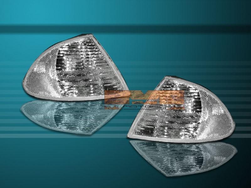 99 00 01 bmw e46 323i/325i/330i 4dr corner lights