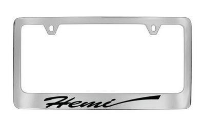 Dodge genuine license frame factory custom accessory for hemi style 2