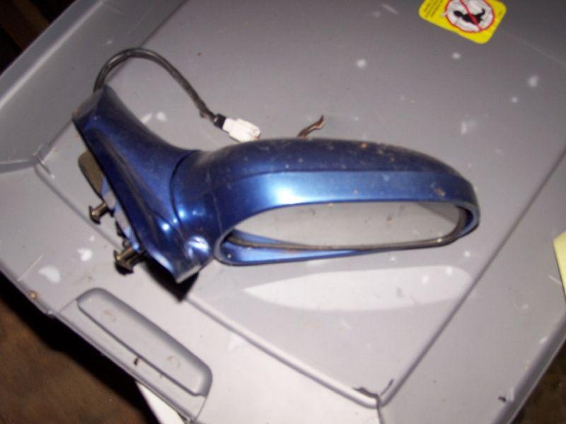 1993 mazda mx 3 right power mirror in blue 92 94 95 96