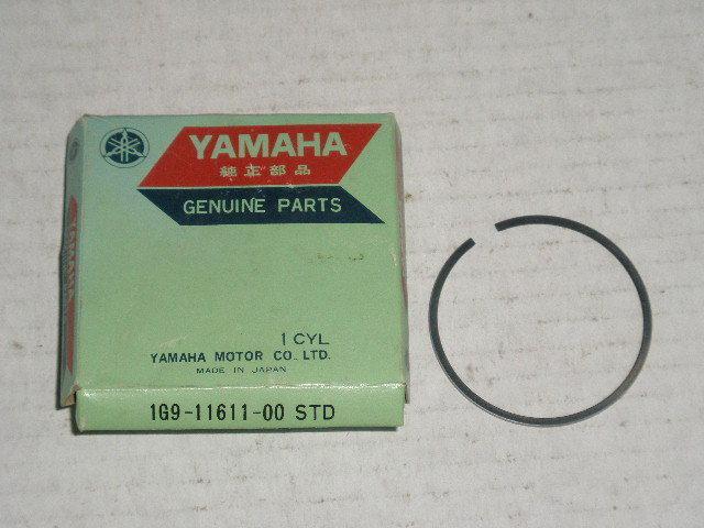 1976-1977 yamaha yz100 yz 100 motocross piston ring rings oem nos 1g9-11611-00