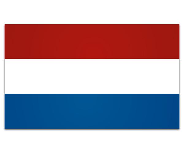 Netherlands flag decal 5"x3" holland dutch vinyl car bumper sticker zu1