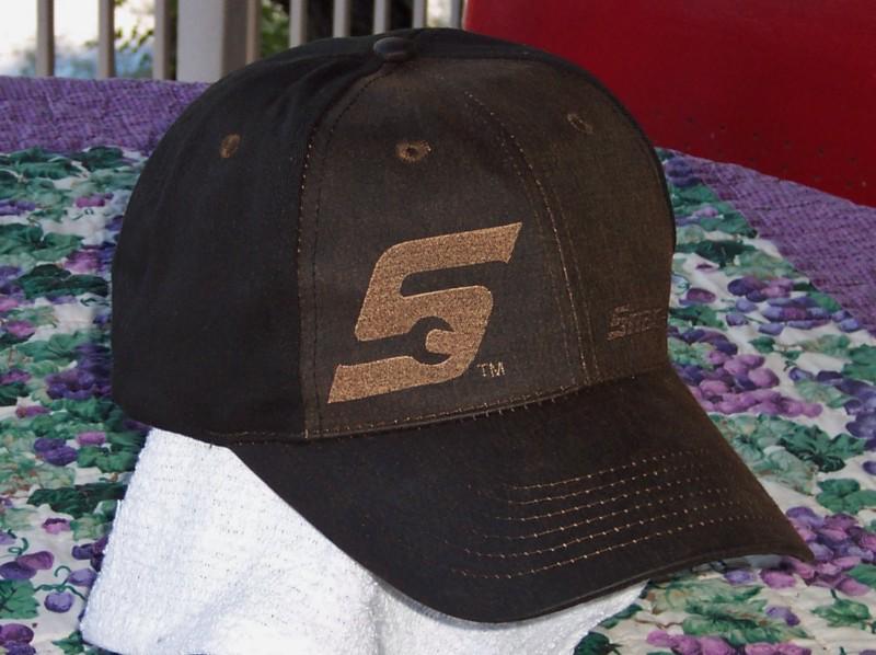 Rare snap on tools cotton hat cap brown black enzyme baseball trucker racing