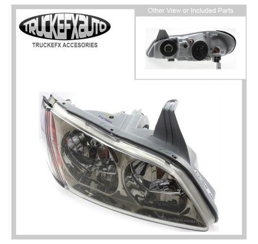 New headlight lamp driver left side clear lens halogen lh hand fo2502204c