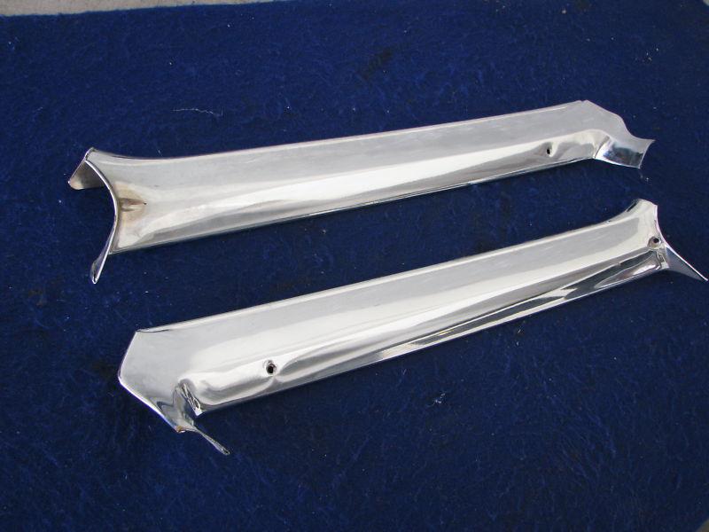 1960's 65 dodge coronet 400 chrome a pillar interior trim