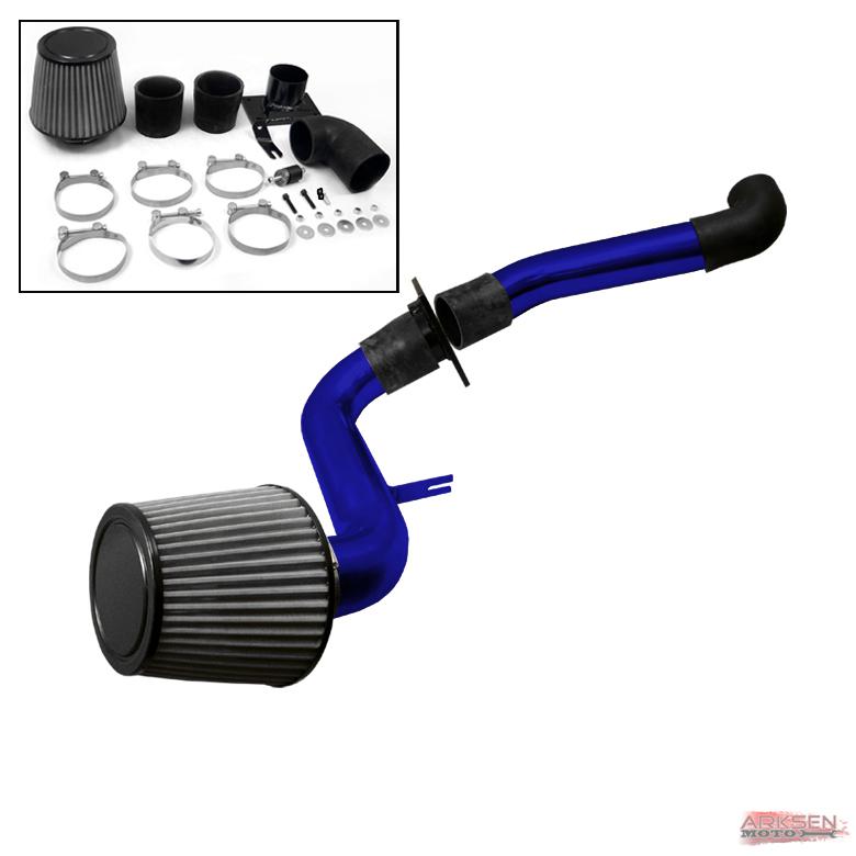 00-05 eclipse/01-03 galant/stratus/sebring v6 blue cold air intake induction set