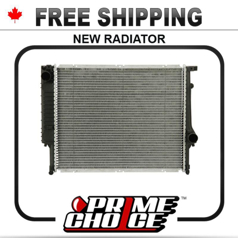 New direct fit complete aluminum radiator - 100% leak tested rad for 2.5l-2.8l