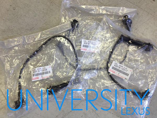 New factory oem 2001-2005 lexus is300 spark plug wires - 3 wires