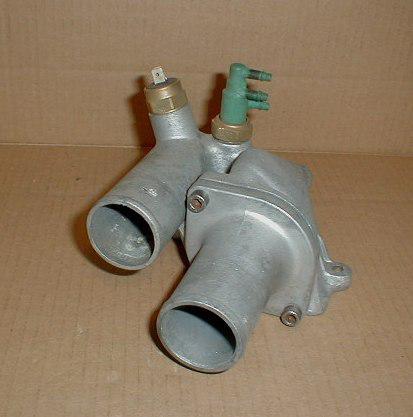 Maserati biturbo  thermostat housing 54mm  with temp switch & tvs #8960