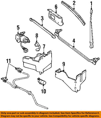 Jeep oem 55154891 wiper & washer-windshield-linkage