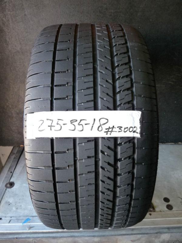 1 used tire goodyear eagle f1 supercar 275 35 18 87y zr 5/32nds life # 3002