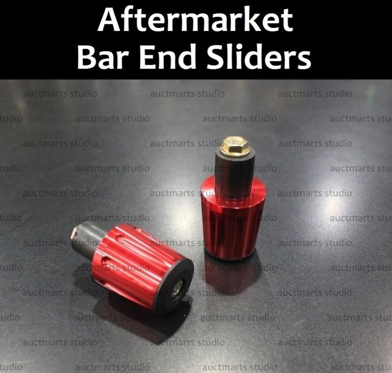 Fit universal yamaha yzf r1 r6 bar end sliders protection st5 red d