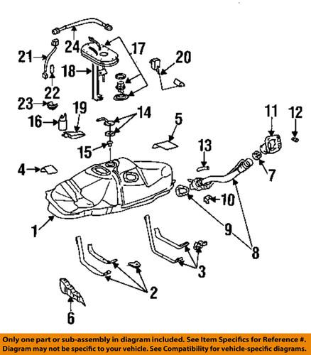 Toyota oem 7760335050 fuel tank strap