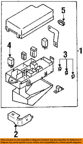 Subaru oem 82501fc000 horn relay/relay, horn