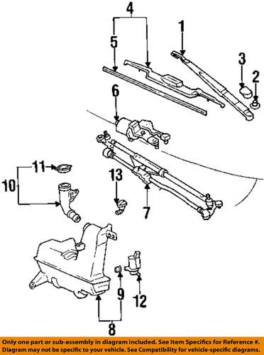 Toyota oem 8533014490 windshield washer pump