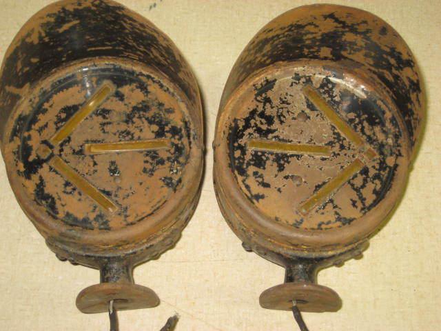 Lqqk! rare vintage pair rear yankee kay arrow turn signal lights car truck bus