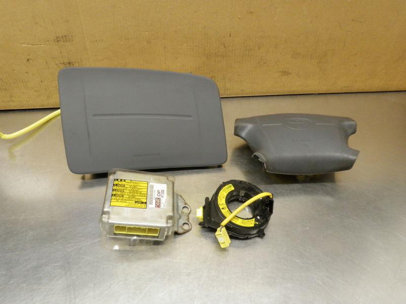 2000 2001 toyota camry air bag set w/ computer 0801438