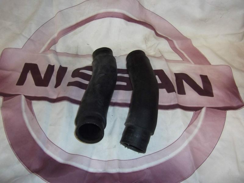 300zx z32 90-96 n/a rubber intake pipe kit 2pc oem