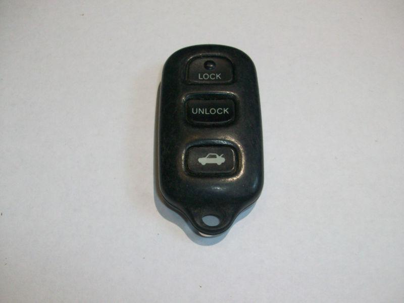 Hyq12ban factory toyota 4 button oem key fob keyless entry remote alarm clicker
