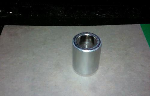 Harley davidson 1-3/8 inch chrome wheel spacer for 3/4 inch axle. new