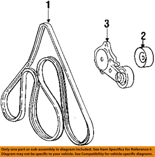 Ford oem 2w7z-6b209-aa belt tensioner/automatic belt tensioner