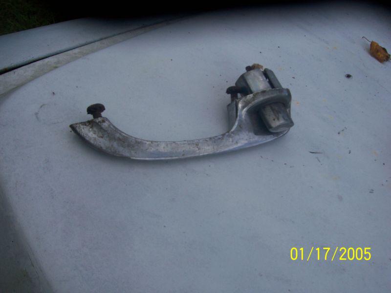 1958 chevrolet belair chevy passagers 58 rare  car door handle wagon front