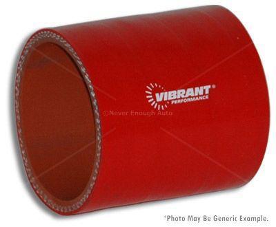 Vibrant  2726r 4 ply silicone sleeve 1.25" i.d. x 3" long black