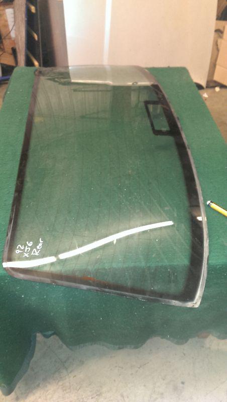 1992  90-94 jaguar xj6 rear defrost window glass