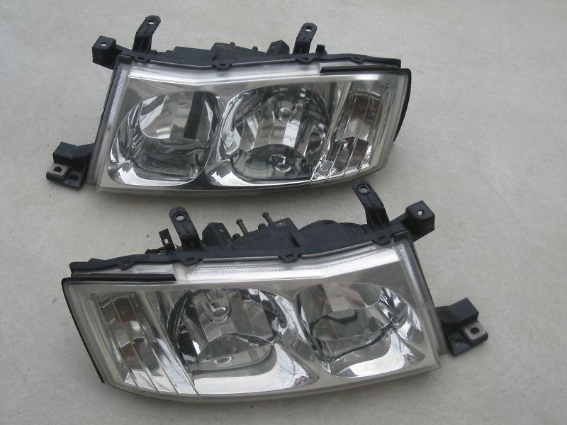 Jdm nissan cedric y34 m45 head lights oem