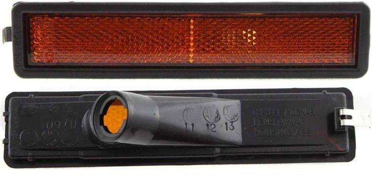 Side marker light lamp fits driver left or passenger right side