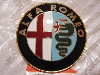 Alfa romeo milano/gtv6/164/spider 75mm emblem "nos"