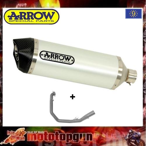 Full exhaust arrow race tech aluminium carbon ktm duke 690 2010 2011 10 11