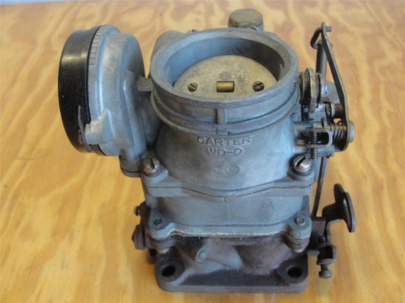 Ros 1942 oldsmobile carter wd-o two barrel carburetor