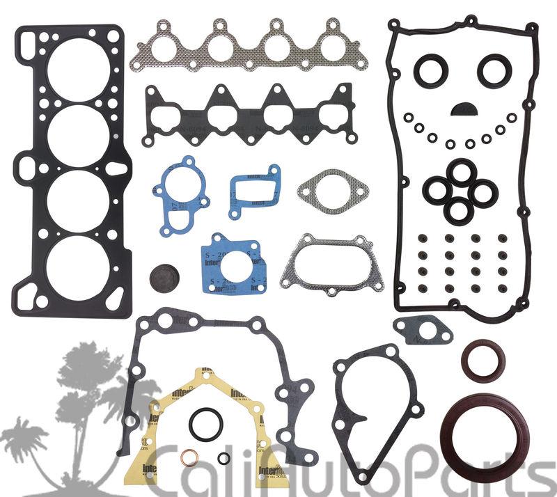 01-05 hyundai accent 1.6 16v dohc 1.6l g4ec g4ed full engine gasket set