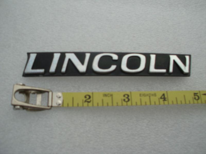 Ready to install lincoln emblem nameplate town car mark v vii navigator