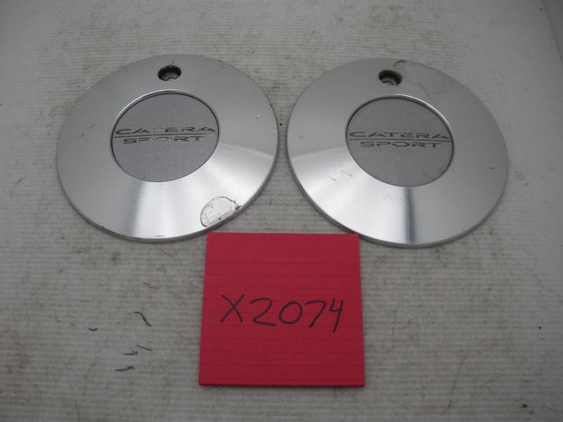 Set of 2 9223018/0030185/70101 catera - 1999 center caps hubcaps